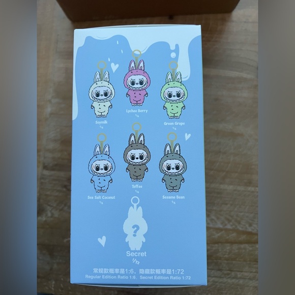 Unopened Labubu Exciting Macaron Lychee Berry Authentic Pink New - Picture 5 of 6